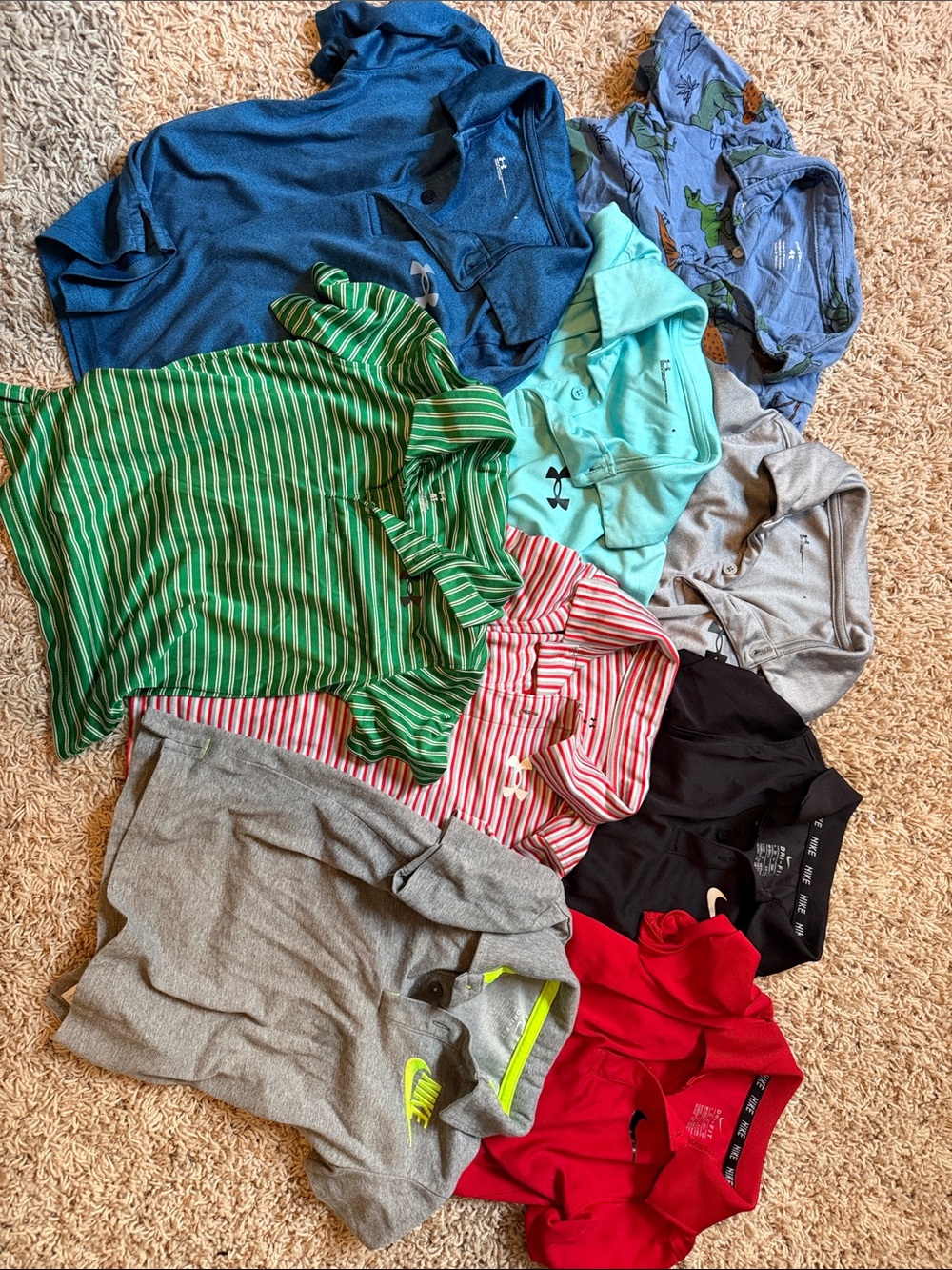 Assorted polos